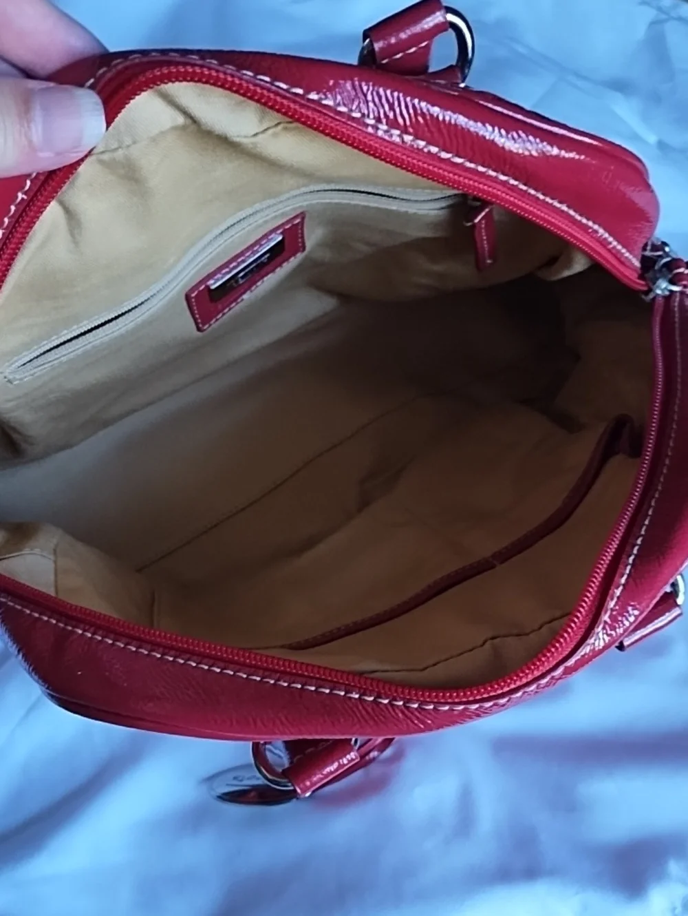Talbots shiny quilted